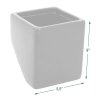 Cube Wall Planter - Coral Pink - New in Box - Arcadia Garden Products 6" tall cube
