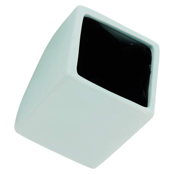 Cube Wall Planter - Mint Green - New in Box - Arcadia Garden Products 6" tall cube