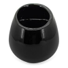 Black Large Round Wall Planter - Vertical Gardening by Arcadia 6.2" tall