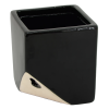 Cube Wall Planter - Black - New In Box - Arcadia Garden Products 6" tall cube