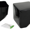 Cube Wall Planter - Black - New In Box - Arcadia Garden Products 6" tall cube